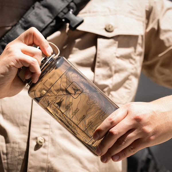 TAD Nalgene 32oz TAD Ed Woodsman Topo
