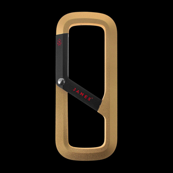 James Brand Madison Carabiner Gold
