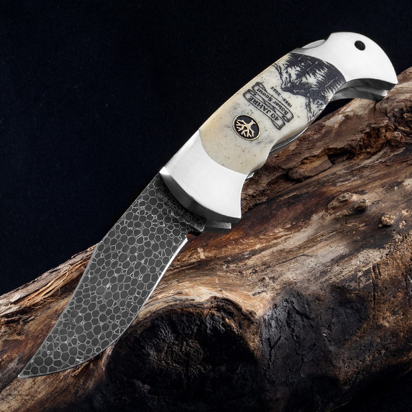 Boker Scout 40th Anniversary Damast Folding Knife