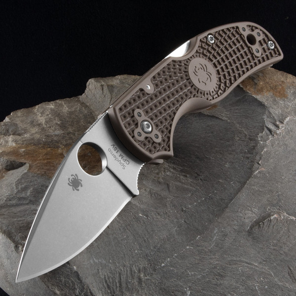 Spyderco Native 5 Brown Lightweight Sprint Run Folding Knife