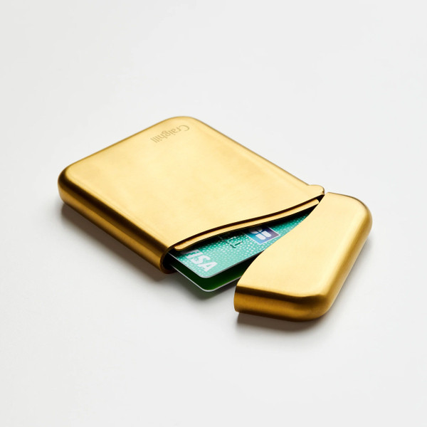 Craighill Summit Card Case Brass
