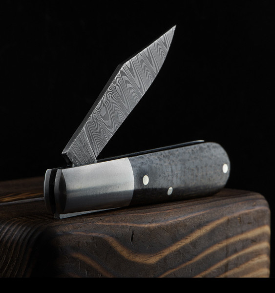 Boker Barlow M4 Sherman-Damascus
