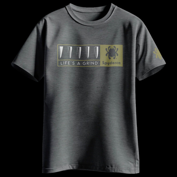 Spyderco Life's a Grind T-Shirt