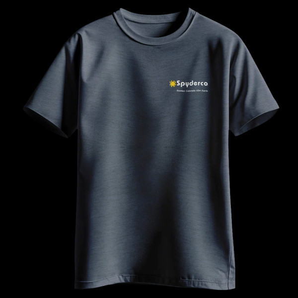 Spyderco T-Shirt Heather Navy