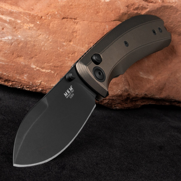 MKM Bolero Bronze Titanium Folding Knife