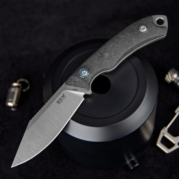 MKM Pocket Tango 4 Marble Carbon Fibre Folding Knife