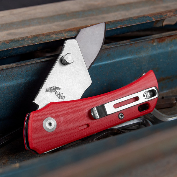 TA Pallas G10 Stonewashed Utility Knife