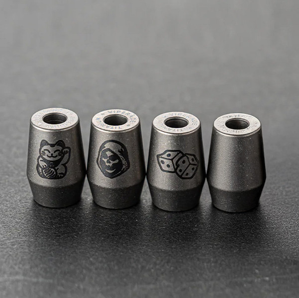 Viperade VAB8 Dice Titanium Bead