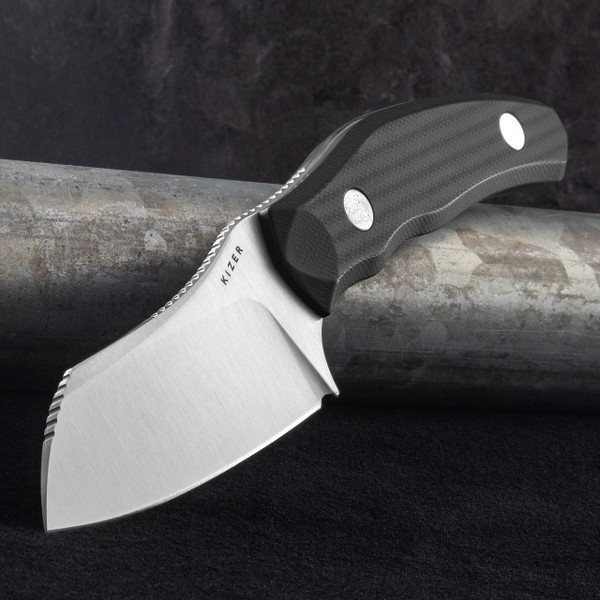 Kizer Bulldog Black G10 Fixed Blade
