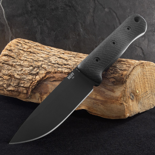 Reiff Knives F5 Gen 2 Gen 2 Black Micarta Fixed Blade