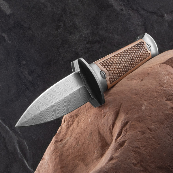 Boker P08 Damast Fixed Blade