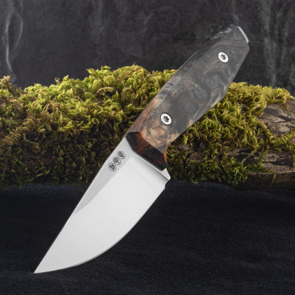 Boker Daily AK1 Curly Birch Fixed Blade