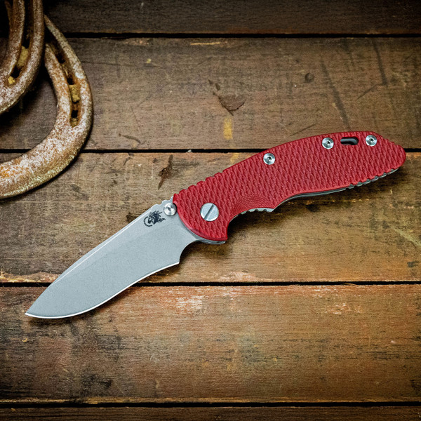 Hinderer NF Recurve G10 Stonewashed Folding Knife