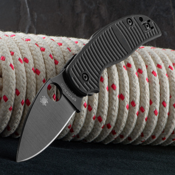 Spyderco Sage 5 Salt G10 Magnacut Black Folding Knife