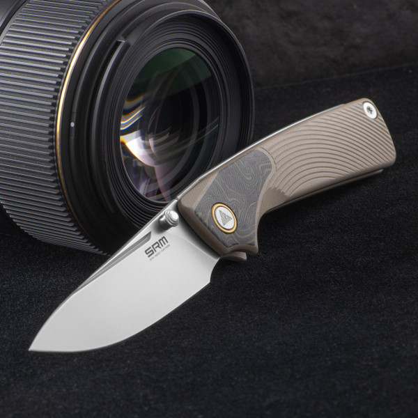 SRM Knives Dome Slip Joint Desert Folding Knife