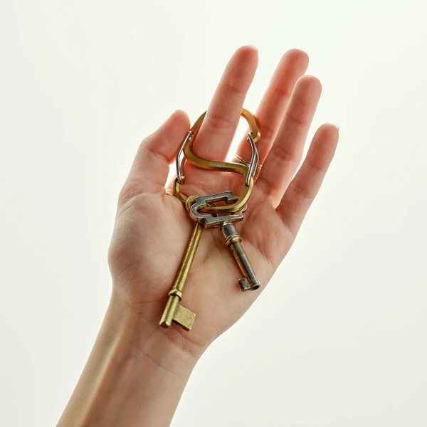 Craighill Coachwhip Carabiner Brass