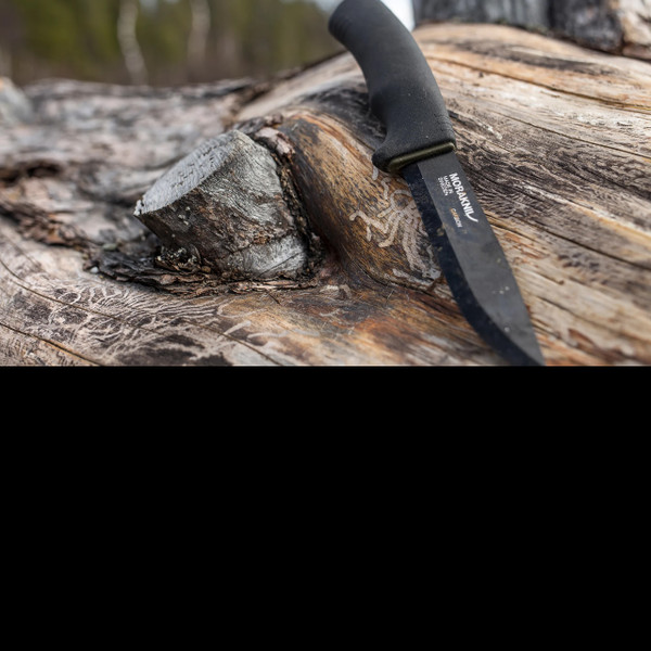 Morakniv Bushcraft Black Fixed Blade
