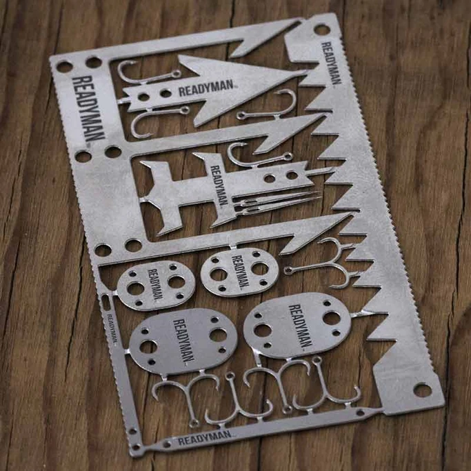 Readyman Wilderness Survival Card