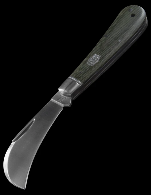 Rough Ryder Hawkbill Green Micarta