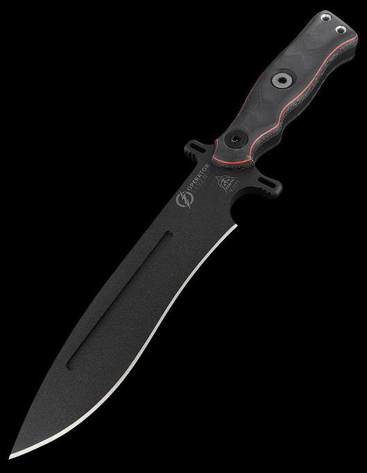 TOPS Operator 7 Blackout Edition Fixed Blade