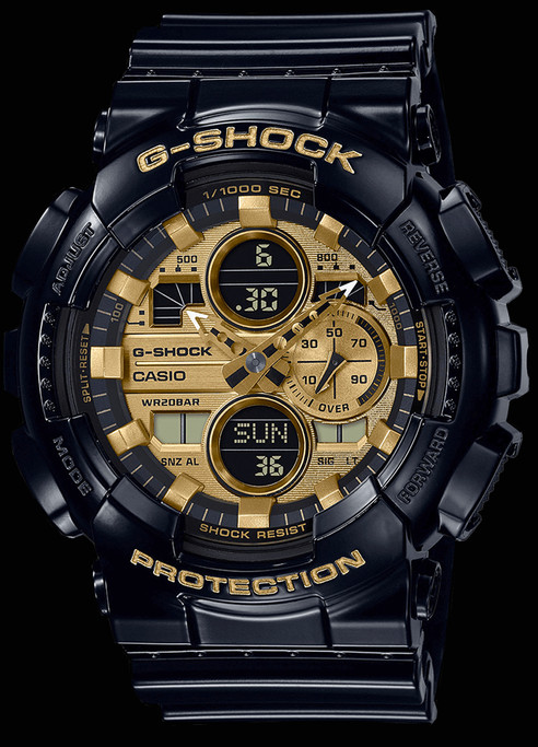 Casio G-Shock Black & Gold GA-140GB-1A1ER