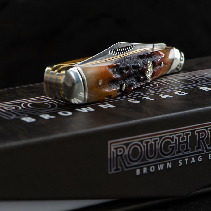 Rough Rider Peanut Brown Stag Bone