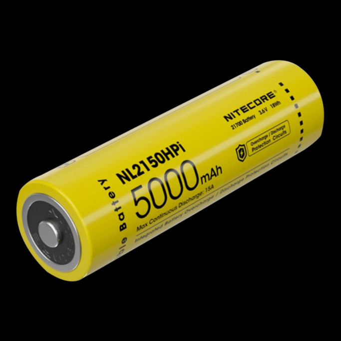 Nitecore 21700 Li-ion 15A Battery 5000mAh NL2150HPi