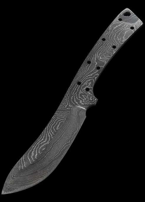 Alabama Damascus Skinner Blade Blank