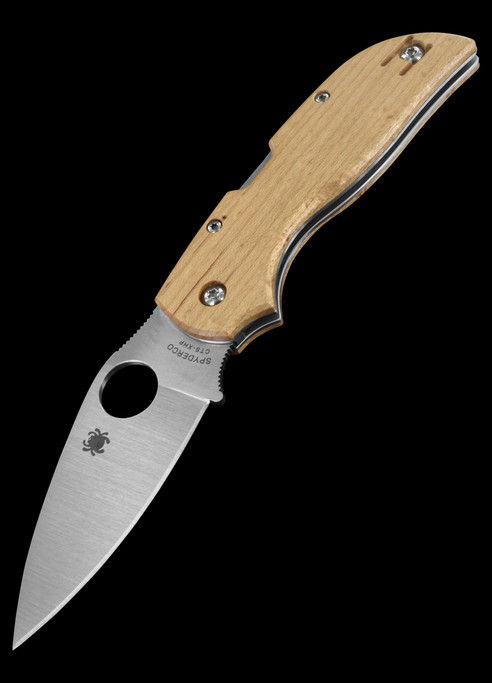 Spyderco Chapparal Birdseye Maple