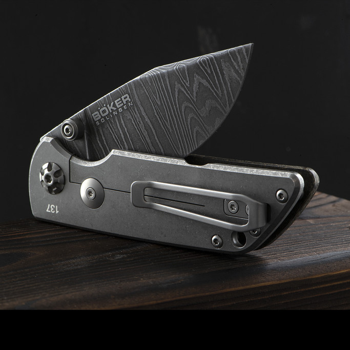 Boker M4 Sherman Damascus