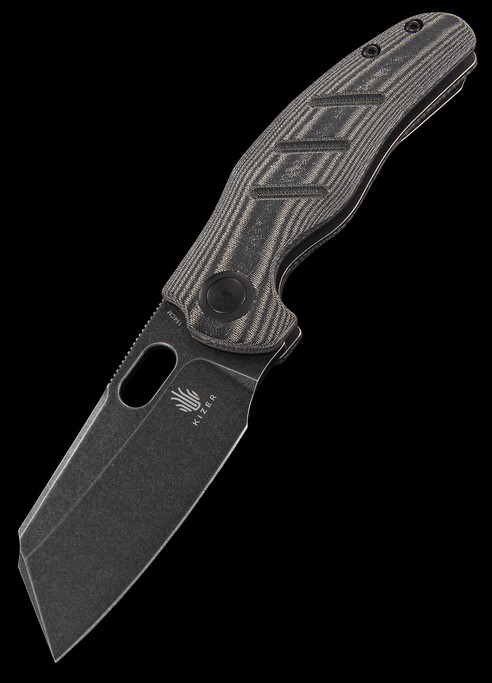 Kizer Mini Sheepdog C01c Black Micarta