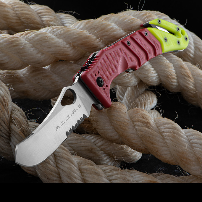 Fox ALSR 2 Rescue Knife Red