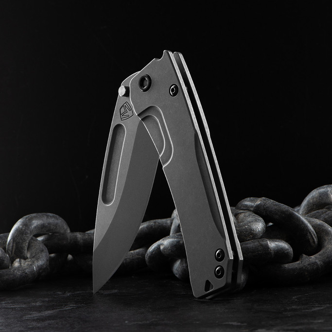 Medford Slim Midi "Old School Tumbled" Folding Knife