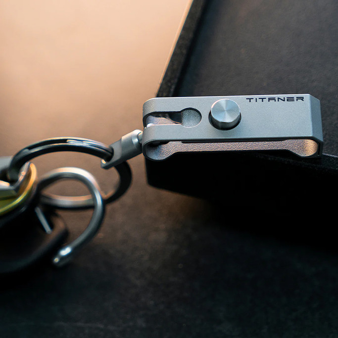 Titaner Titanium Belt Keychain Clip