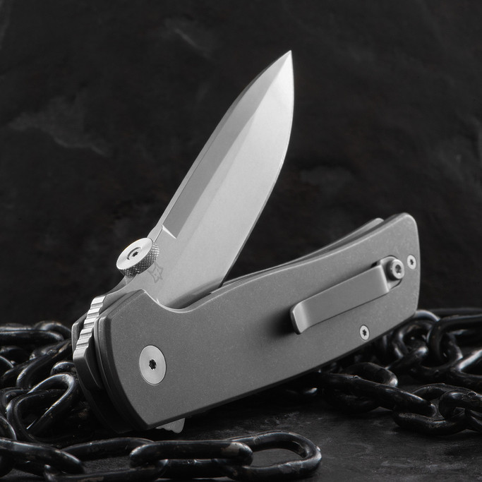 Fox ATCF OG Titanium Folding Knife | Heinnie Haynes