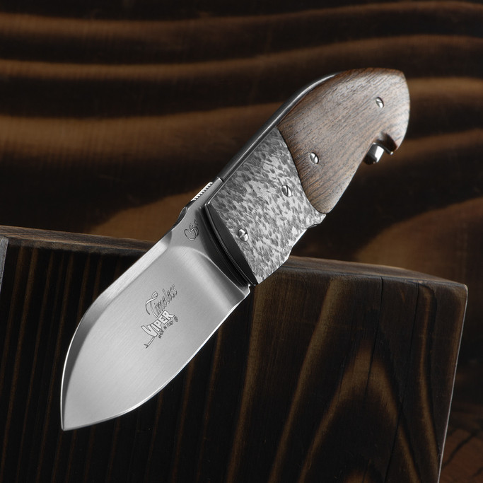 Viper Timeless Bocote Titanium Folding Knife