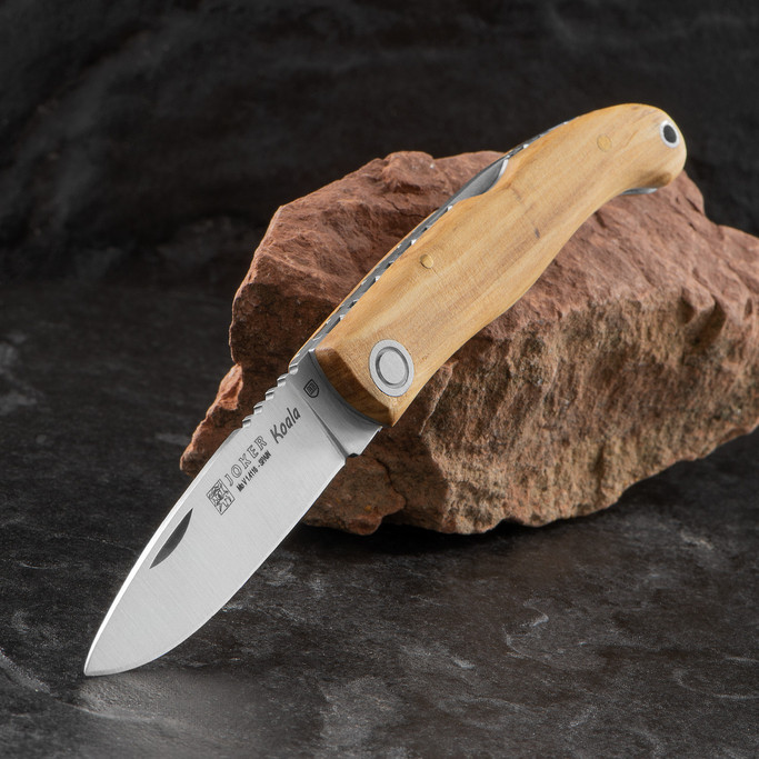 Joker Koala Penknife Olive Handle 6cm