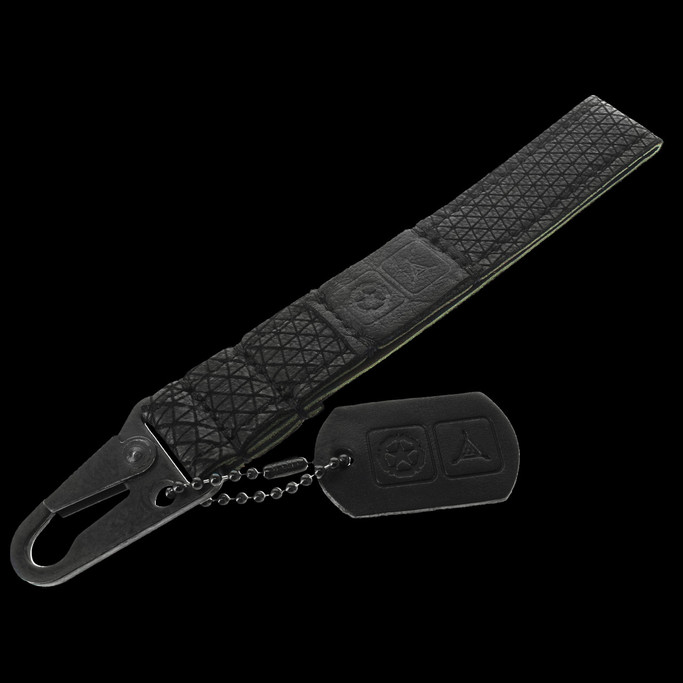 TAD Cortex Keychain Long Black / Sherwood Camo