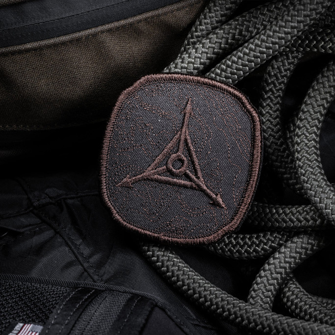 TAD Tsuba Patch Brown