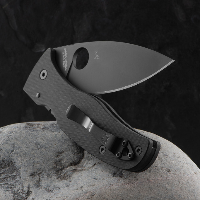 Spyderco Bodacious Black Folding Knife