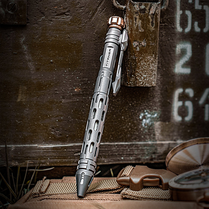 Titaner Titanium Tactical Bolt-Action Pen - Standard