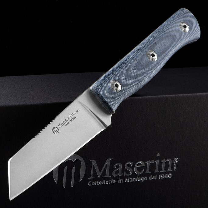 Maserin 916 Path Denim Micarta Fixed Blade