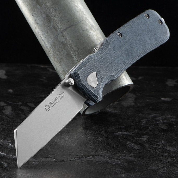 Maserin 631 Pulse Denim Micarta Folding Knife