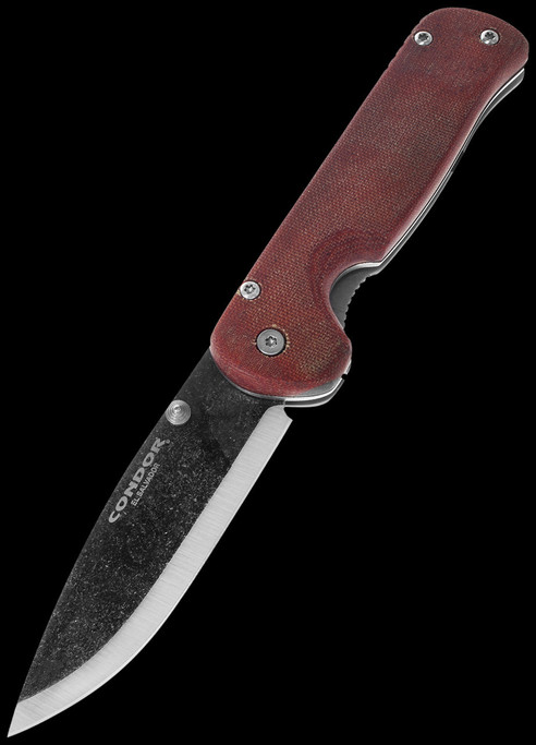 Condor Krakatoa Folding Knife Desert Tan