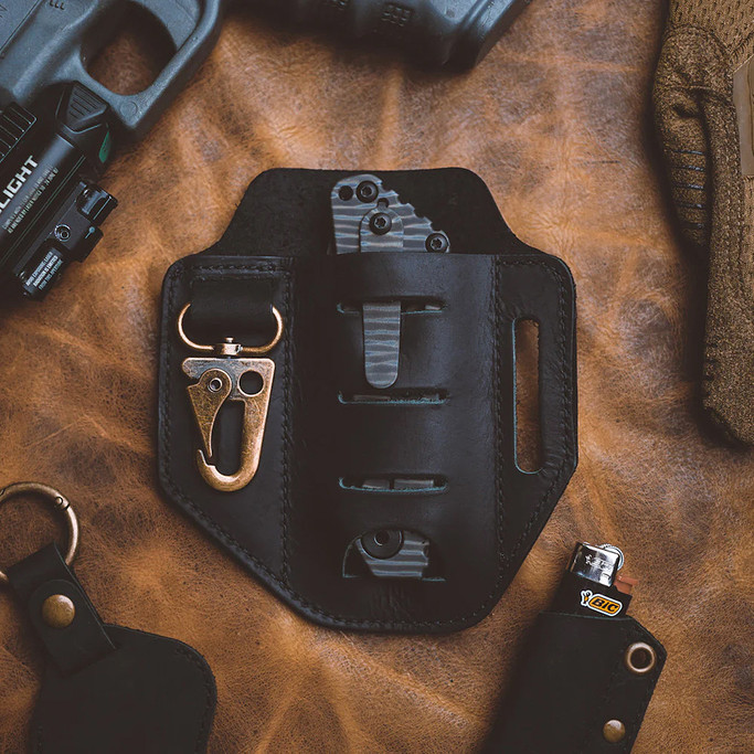 Viperade PJ9 Plus EDC Leather Sheath