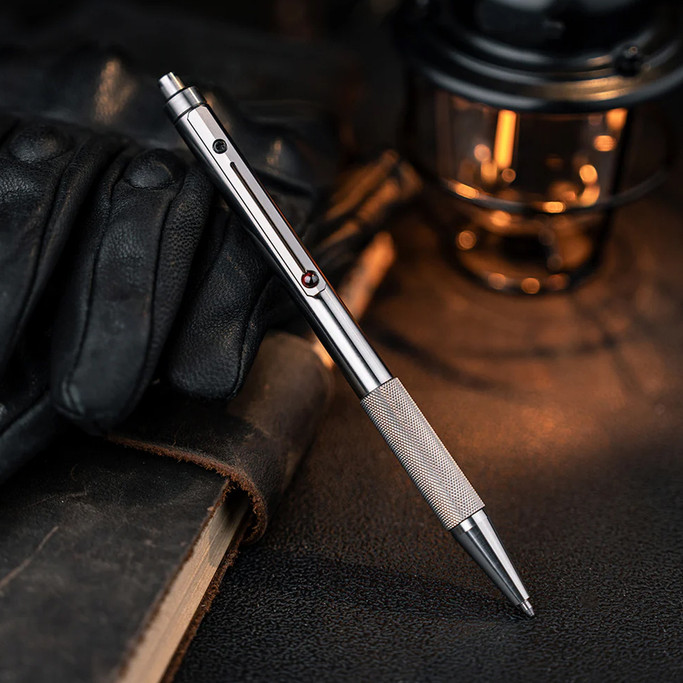 TITAEER Dragon Pearl チタン製 ボールペン EDC Titaner Titanium Dragon Pearl Pen - Knurling | Tactical Pen
