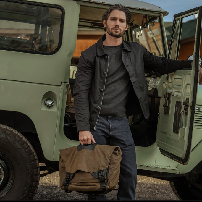 TAD Rake Waxed Jacket Black