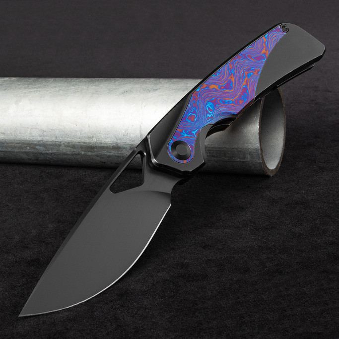 Kizer Topsail Titanium & Timascus | Folding Pocket Knife