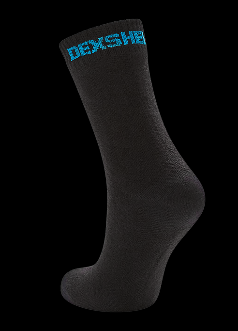 Dexshell Ultra Thin Crew Bamboo Waterproof Socks Black