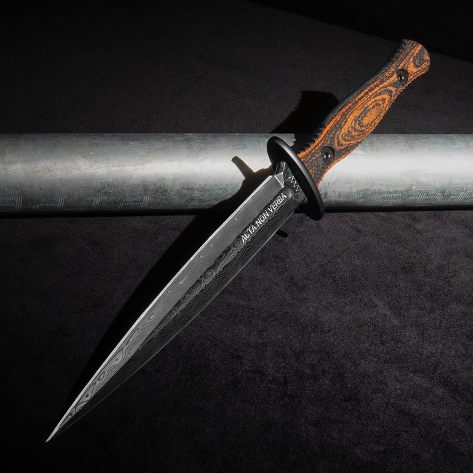 Acta Non Verba M500 Anthropoid Damasteel | Fixed Blade